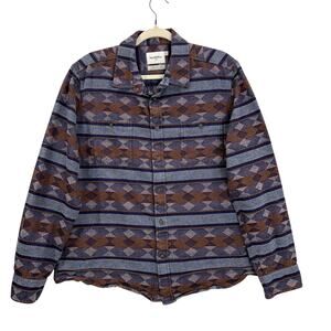 Goodfellow & Co Mens Size L Standard Fit Shirt Casual Button Up Southwest